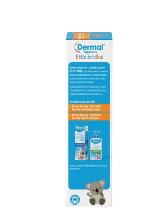 Dermal Therapy Little Bodies Eczema Relief Cream Tube 56g