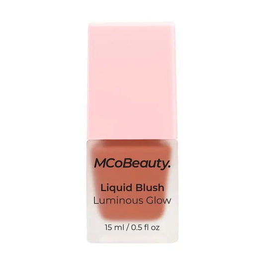 MCoBeauty Liquid Blush Luminous Glow Lava Deep Peach