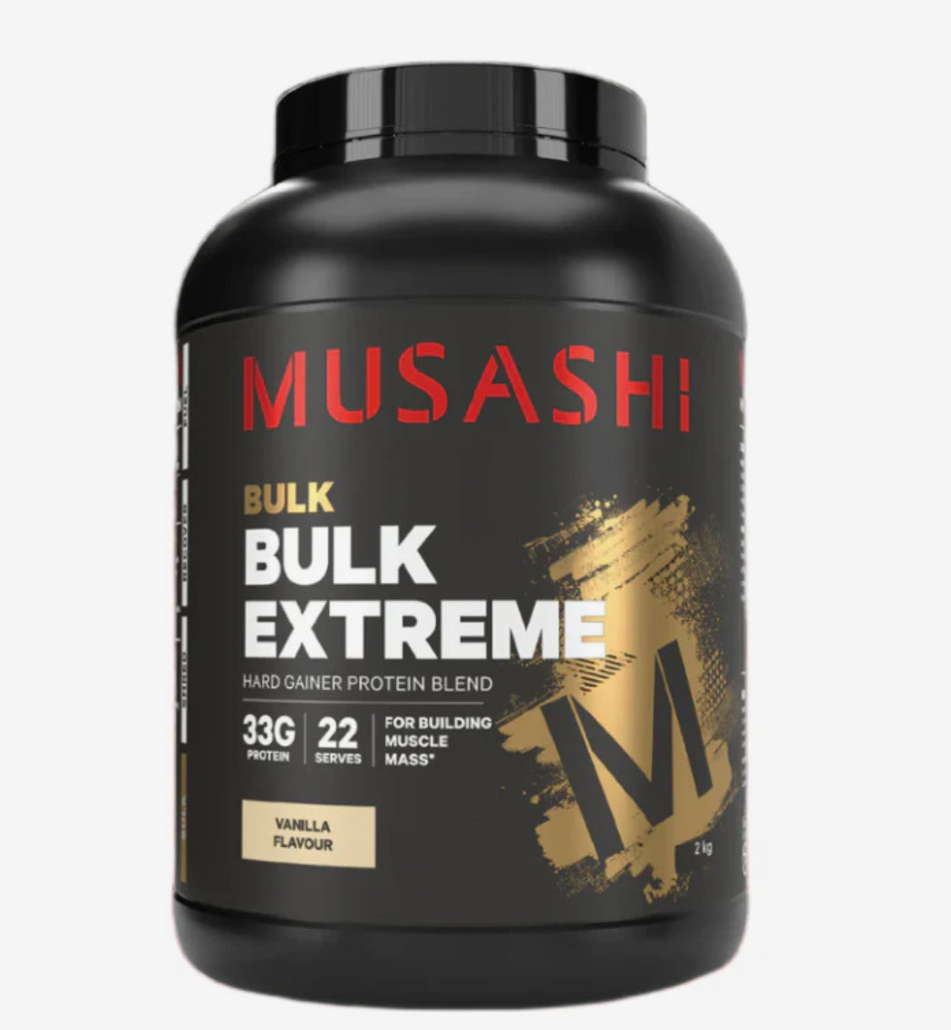 Bulk Extreme By Musashi Vanilla Milkshake 2Kg