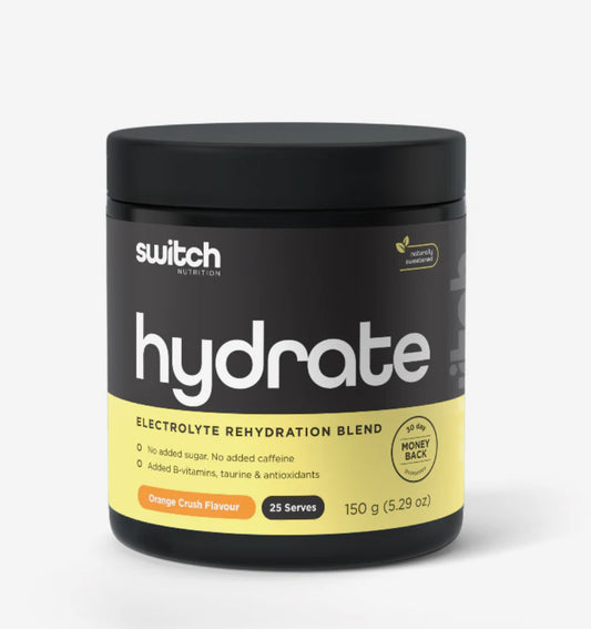 Hydrate Switch By Switch Nutrition Orange Crush 150gm
