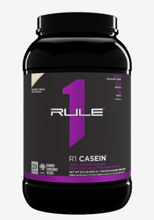 R1 100% Casein Protein Vanilla 2LB