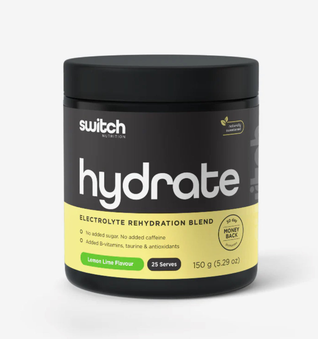 Hydrate Switch By Switch Nutrition Lemon Lime 150gm