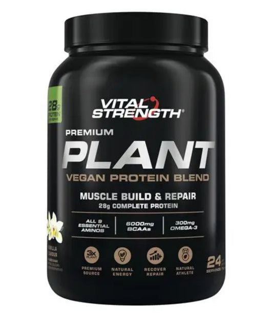 Vital Strength Plant Vegan Protein Vanilla 1kg