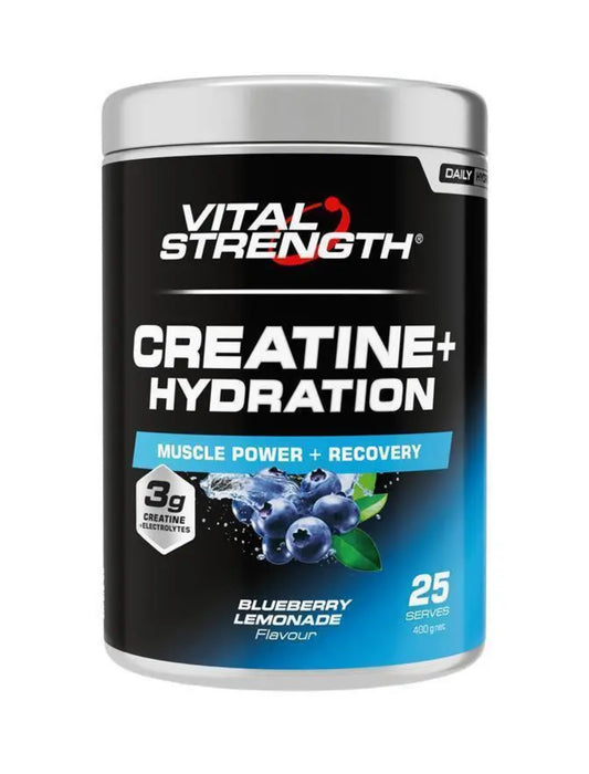 VitalStrength Creatine + Hydration Blueberry Lemonade 400g