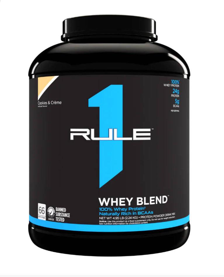 R1 Whey Blend Protein Cookies and Creme 5Lb