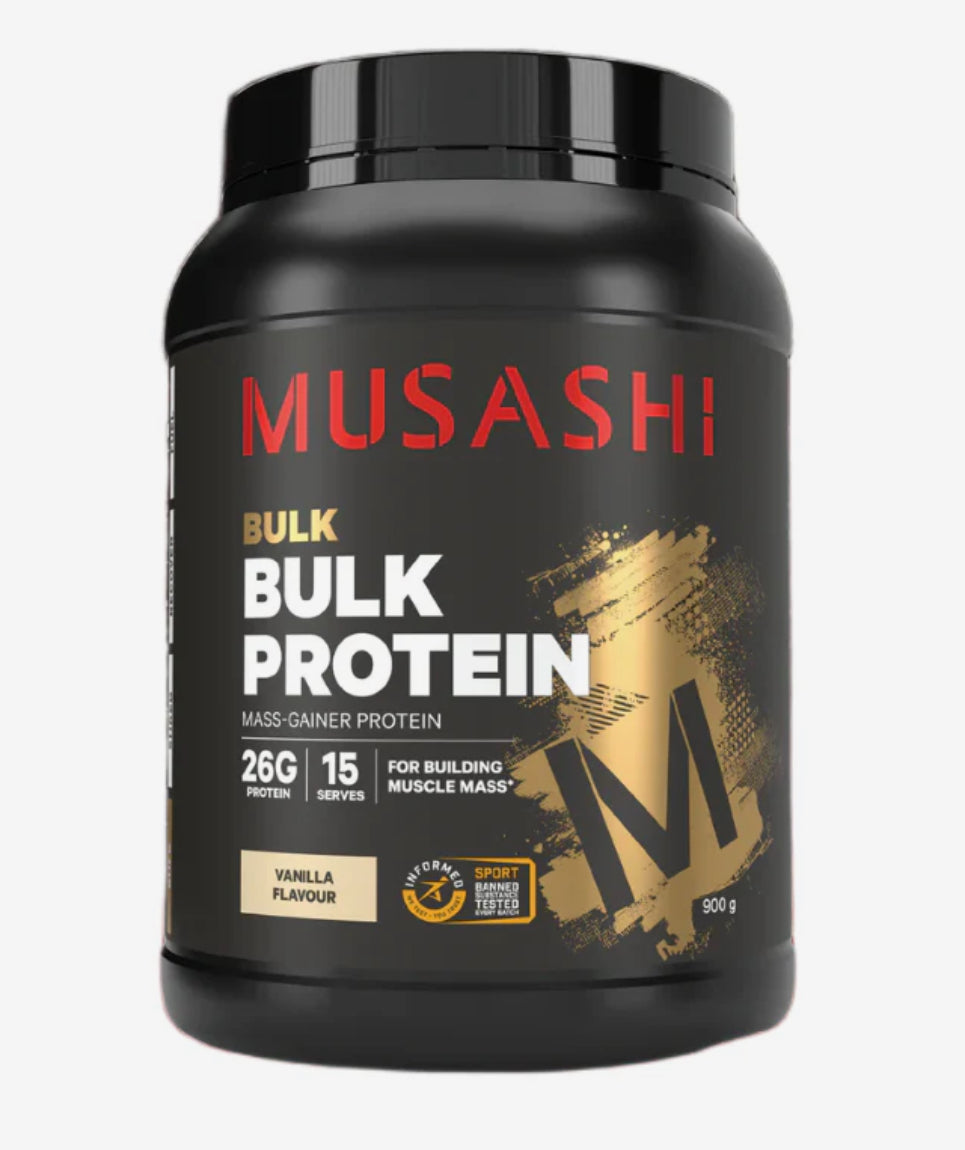 Bulk Protein By Musashi Vanilla Milkshake 900gm