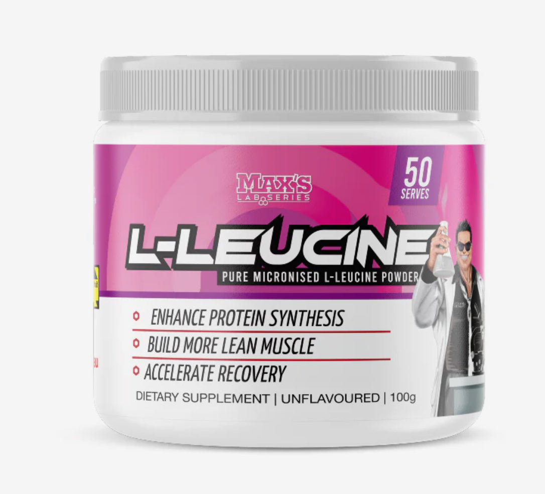 L-Leucine By Max’s 100g (Lab Series)