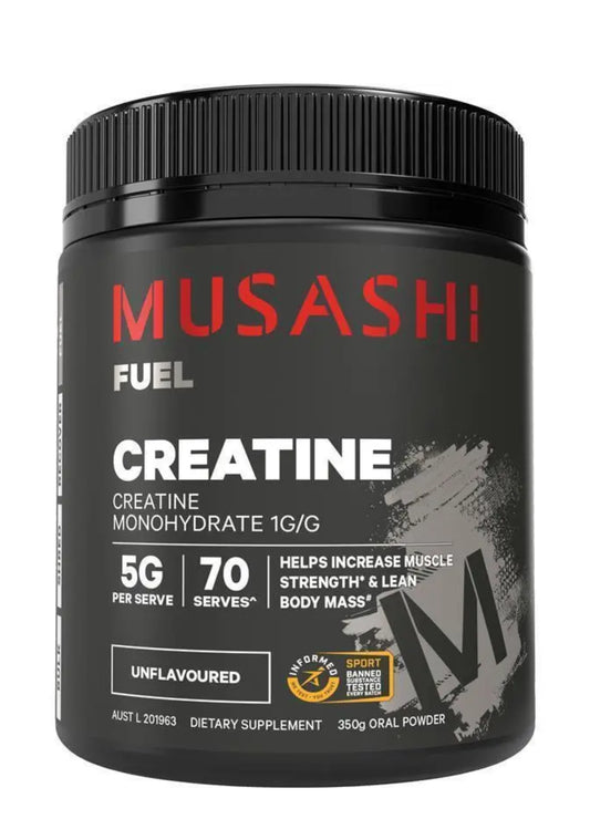 Musashi Creatine Monohydrate Unflavoured 350g