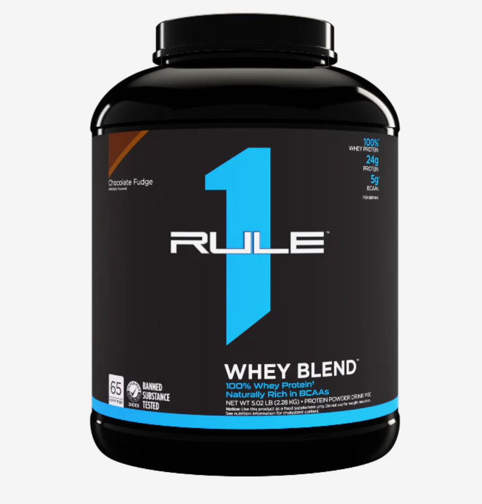 R1 Whey Blend Protein Chocolate Fudge 5Lb
