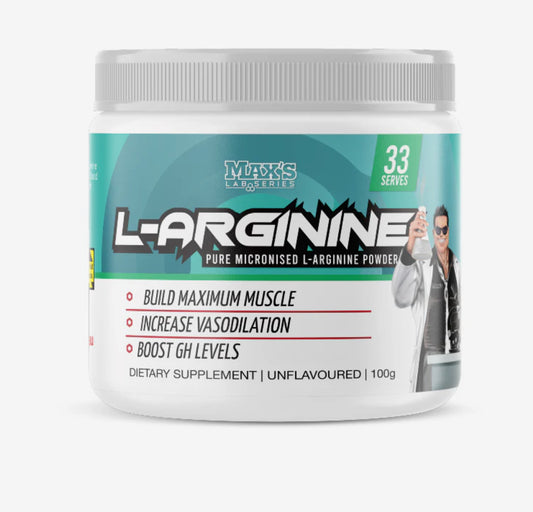 Max’s L-Arginine 100gm