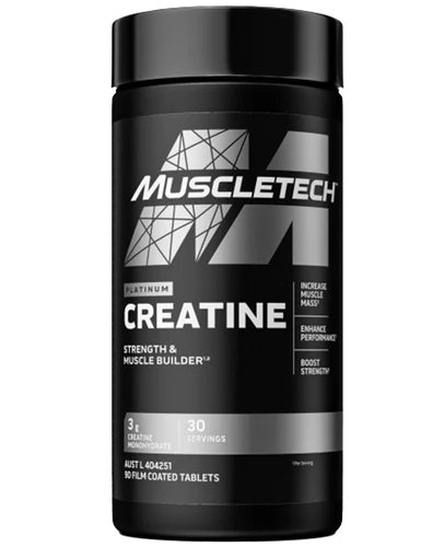Platinum Creatine Tablets By Muscle tech 90 capsules