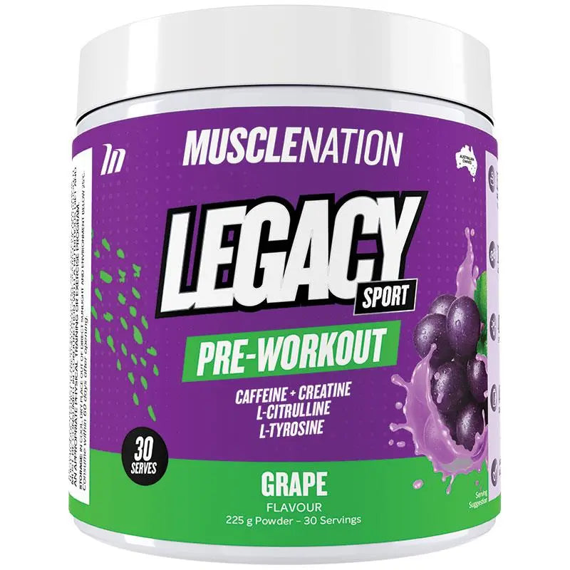 Muscle Nation Legacy Grape 225g