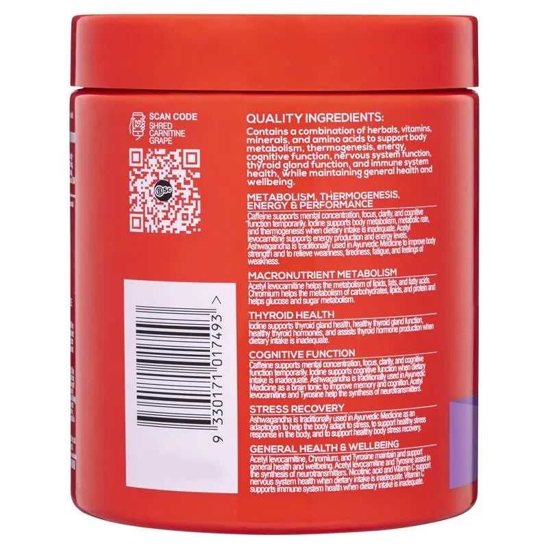 BSc Shred Carnitine Grape 300g