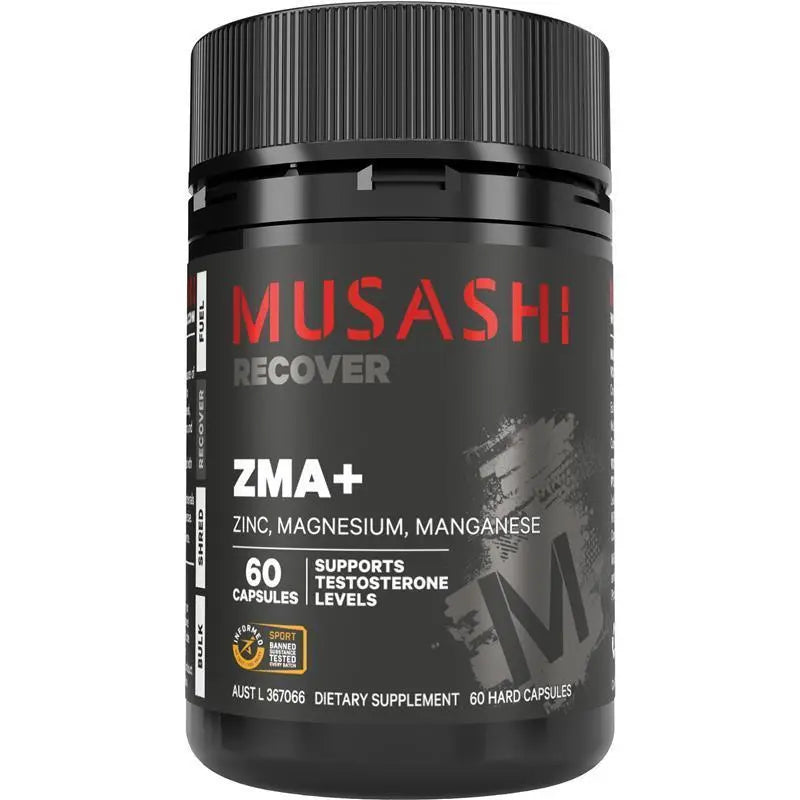 Musashi ZMA+ 60 Capsules