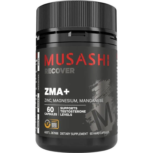 Musashi ZMA+ 60 Capsules