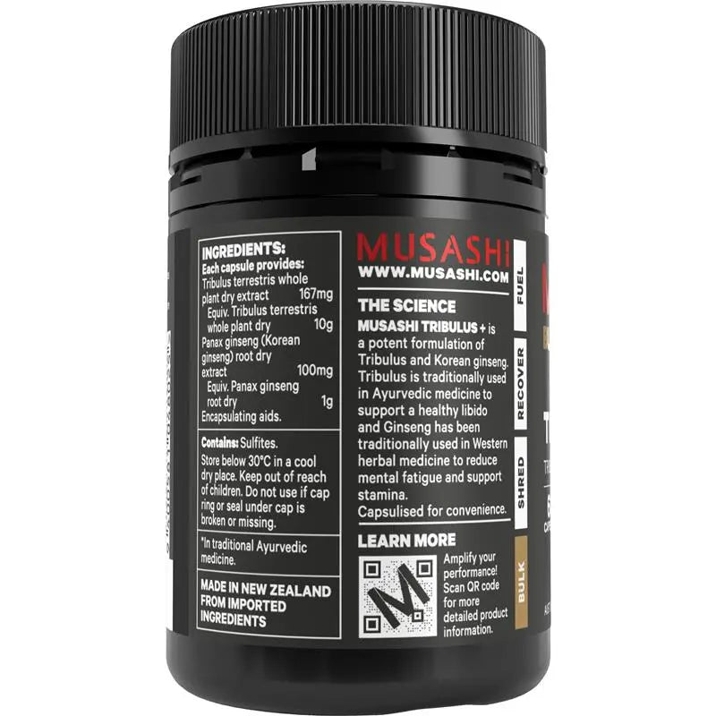 Musashi Tribulus + 60 Capsules
