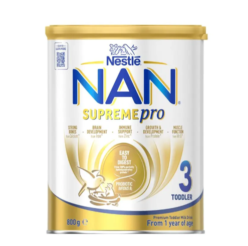 Nestle NAN SupremePro 3 Premium Toddler Milk Drink Powder From 1 Year 800g New