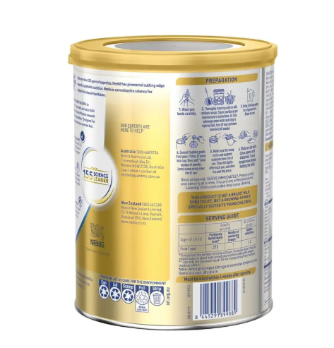 Nestle NAN SupremePro 3 Premium Toddler Milk Drink Powder From 1 Year 800g New