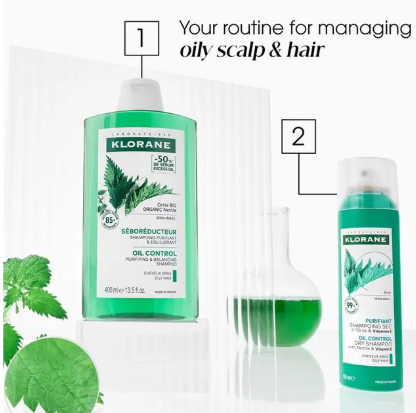 Klorane Shampoo with Organic Nettle 400ml