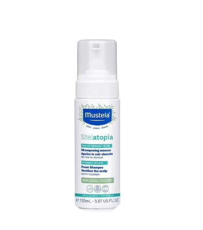 Mustela Stelatopia Foam Shampoo 150ml