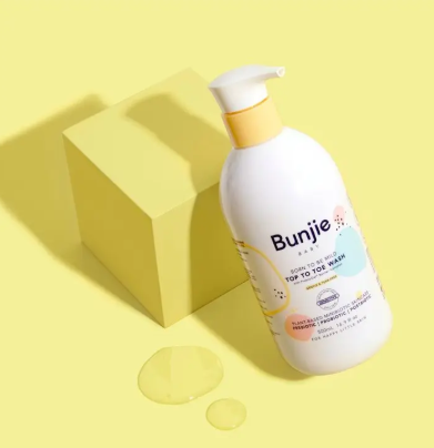 Bunjie Baby Top To Toe Hair And Body Wash 500ml