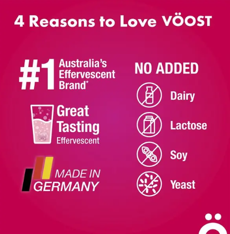 Voost Kids Multivitamin Effervescent Tablets 20 Pack