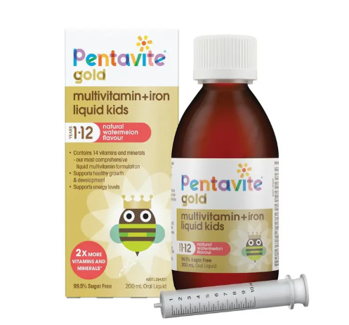 Pentavite Multivitamin Liquid For Infants 30ml Tropical Flavour NEW