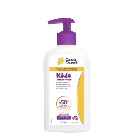 Cancer Council SPF 50+ Kids 200ml Finger Pump