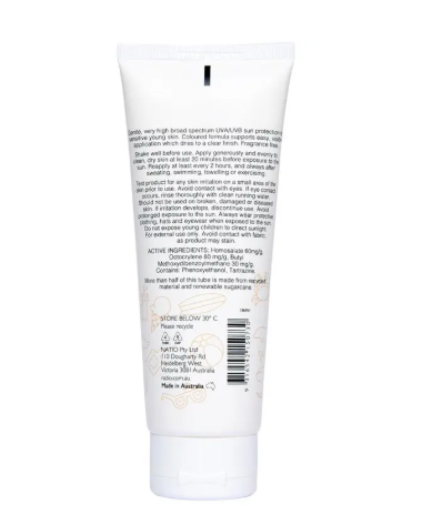 Natio Kids Everyday Sensitive Sunscreen SPF 50+ 100ml