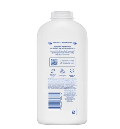 Johnsons Baby Pure Cornstarch Powder 600g