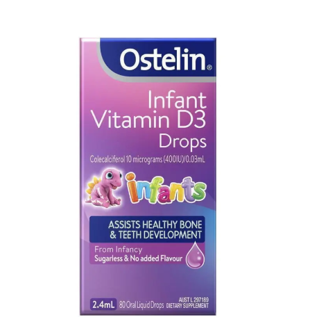 Ostelin Infant Vitamin D3 Drops 2.4ml