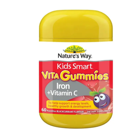 Nature's Way Kids Smart Vita Gummies Iron + Vitamin C 60 Gummies