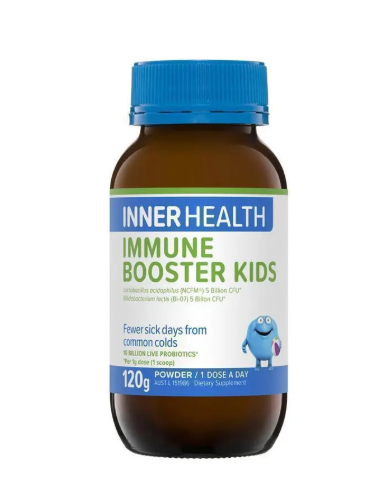 Inner Health Immune Booster Kids Probiotic 120g Powder Fridge Line