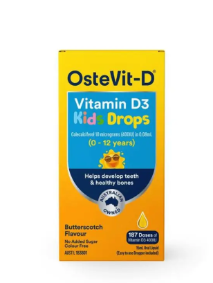 OsteVit-D Vitamin D3 Kids Drops 15ml Liquid