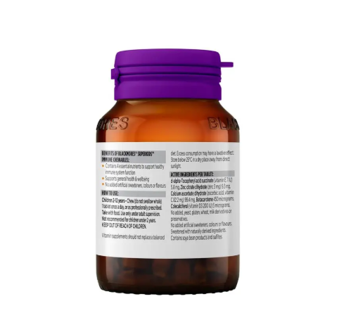 Blackmores Superkids Immune 60 Chewables