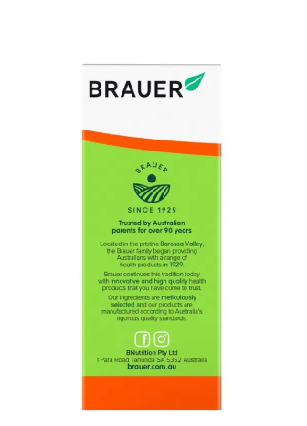 Brauer Kids Liquid Vitamin C 200ml Exclusive Size