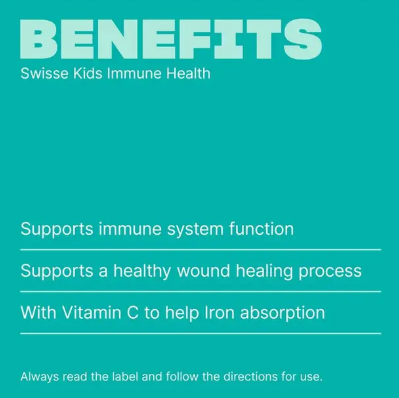 Swisse Kids Immune Health 60 Tablets