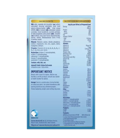 Aptamil Gold+ 2 Baby Follow-On Formula Powder Sachets From 6-12 Months 4 Pack 31.2g