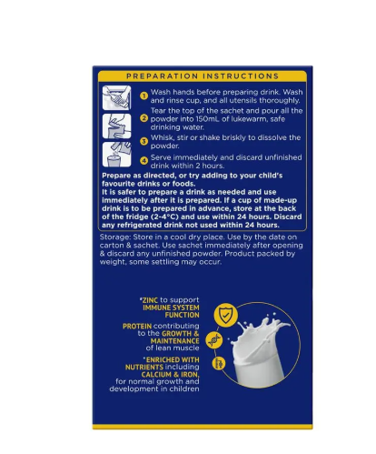 Aptamil Aptagrow Sachets 1+ Years 4x4x25.8g