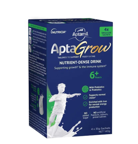 Aptamil Aptagrow Sachets 6+ Years 4x4x35g