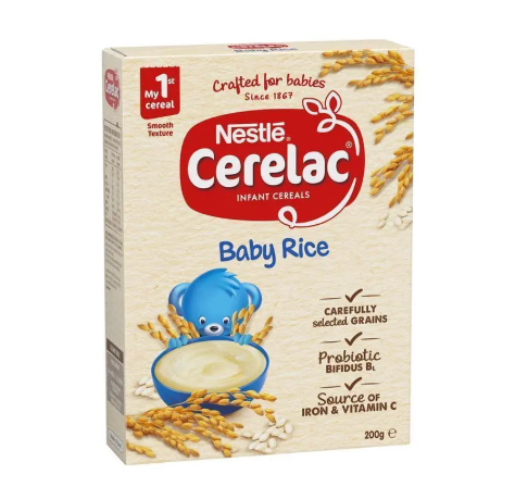 Nestle CERELAC Baby Rice Cereal Stage 1 – 200g