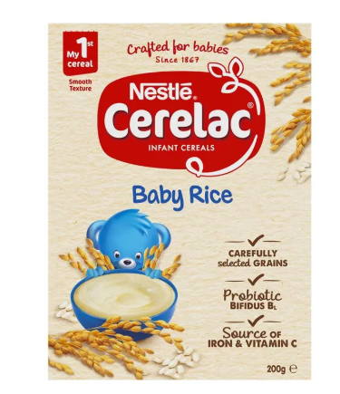 Nestle CERELAC Baby Rice Cereal Stage 1 – 200g