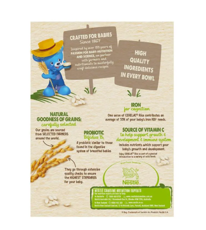 Nestle CERELAC Baby Rice Cereal Stage 1 – 200g