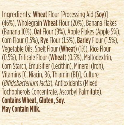 Nestle CERELAC Multigrain with Banana & Apple Baby Cereal Stage 3 – 200g