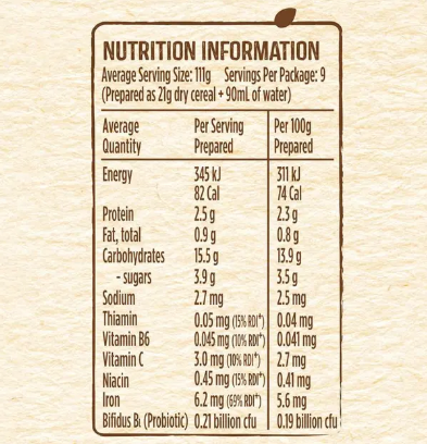 Nestle CERELAC Oats & Wheat with Prune Baby Cereal Stage 2 – 200g