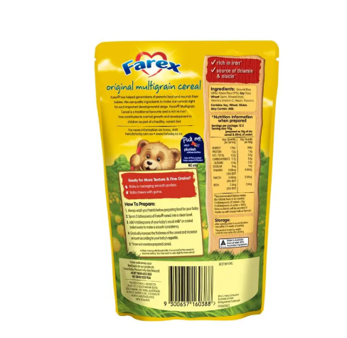 Farex Original Multigrain Cereal 125g