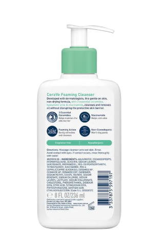CeraVe Foaming Cleanser 236ml