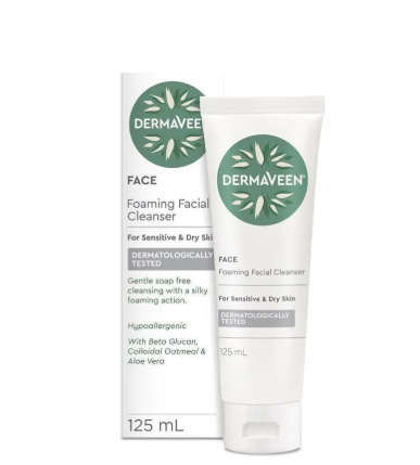 DermaVeen Face Foaming Cleanser 125ml