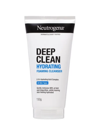 Neutrogena Deep Clean Hydrating Foaming Cleanser 150g