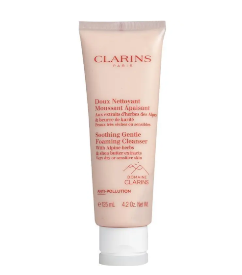 Clarins Gentle Foaming Cleanser Dry/Sensitive Skin 125ml